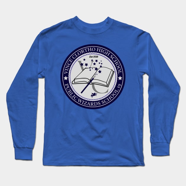 Wizard School Long Sleeve T-Shirt by Spatski